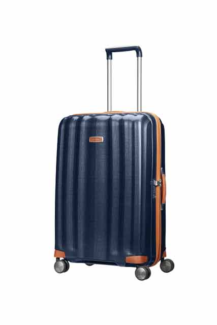 SAMSONITE LITE CUBE DLX 76CM SPINNER MIDNIGHT BLUE Sydney Luggage