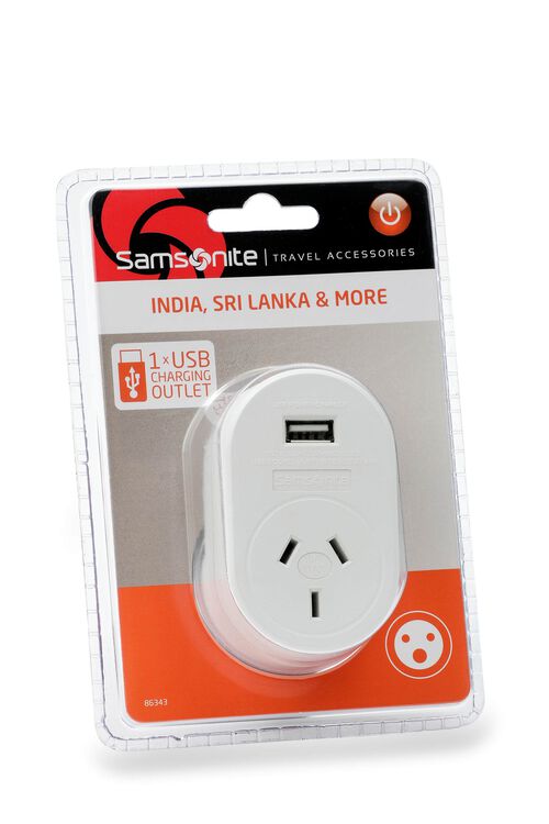 SAMSONITE ELECTRONIC ADAPTOR USB INDIA