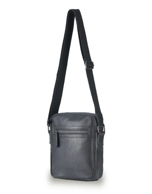 Tosca Vegan Leather Small Shoulder Bag - Black