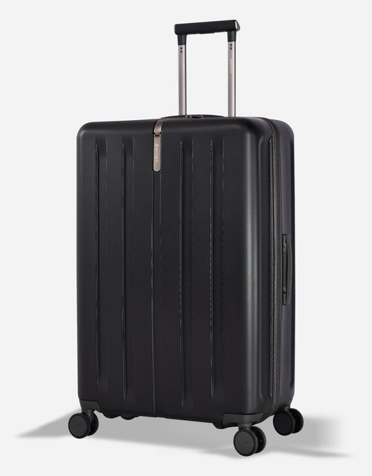 Eminent Kapstadt 77cm Large Hard Suitcase - Black