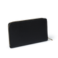 SAFFIANO LEATHER ZIP AROUND PASSPORT WALLET BLACK