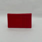 PROMENADE LEATHER CARD WALLET RED