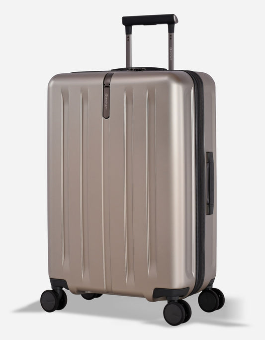Eminent Kapstadt 66cm Medium Hard Suitcase - Champagne