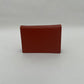 PROMENADE LEATHER BUSINESS CARD HOLDER TAUPE
