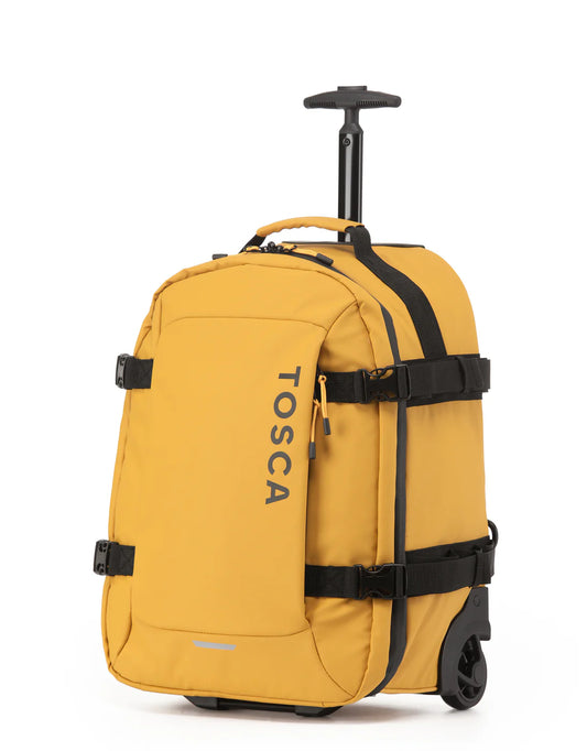 Tosca Delta 51cm Deluxe Onboard Trolley Backpack - Yellow