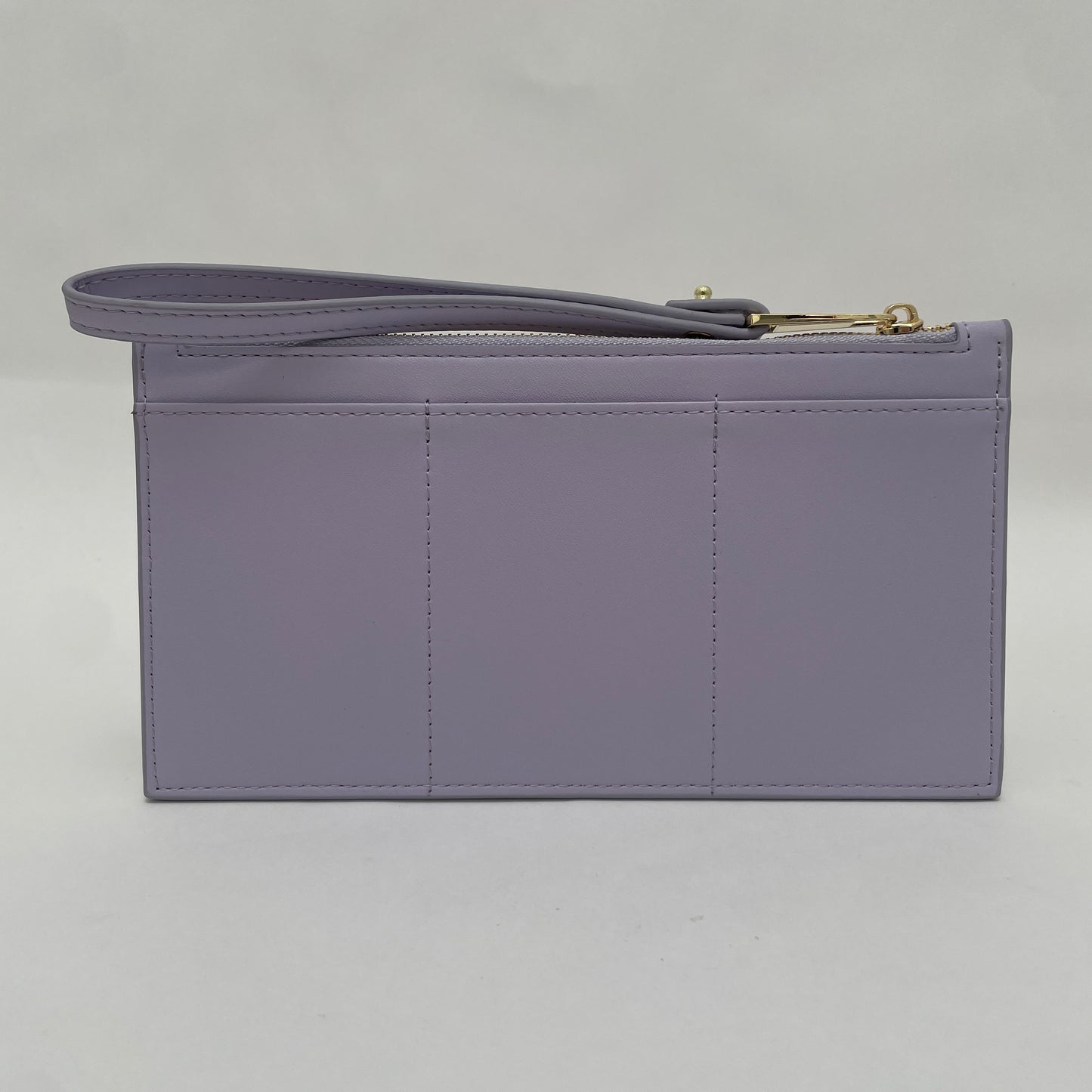 PROMENADE LEATHER WEAVE WRISTLET PURPLE