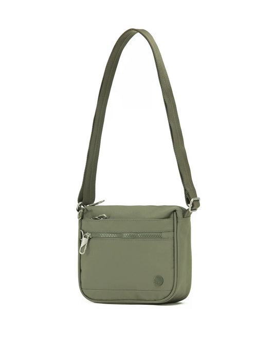 Tosca Anti-Theft Cross Body Shoulder Bag - Khaki