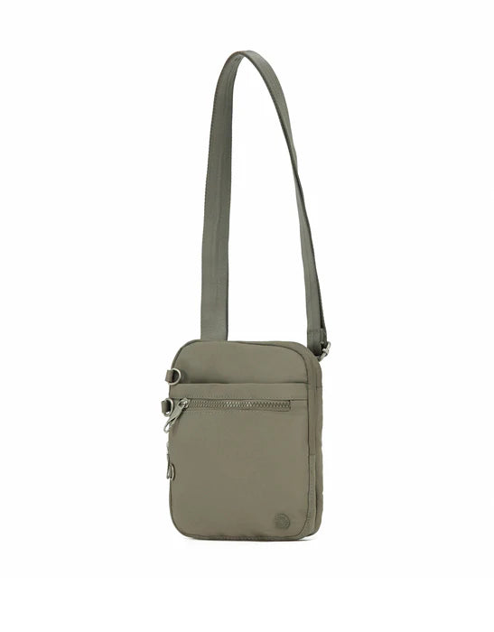 TOSCA ANTI-THEFT CROSSBODY BAG TAUPE