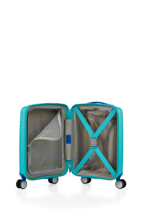 AMERICAN TOURISTER LITTLE CURIO 47CM SPINNER TEAL BLUE