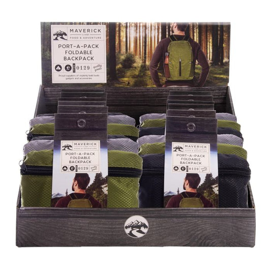 IS MV PORT-A-PACK EXPLORE FOLDABLE BACKPACK