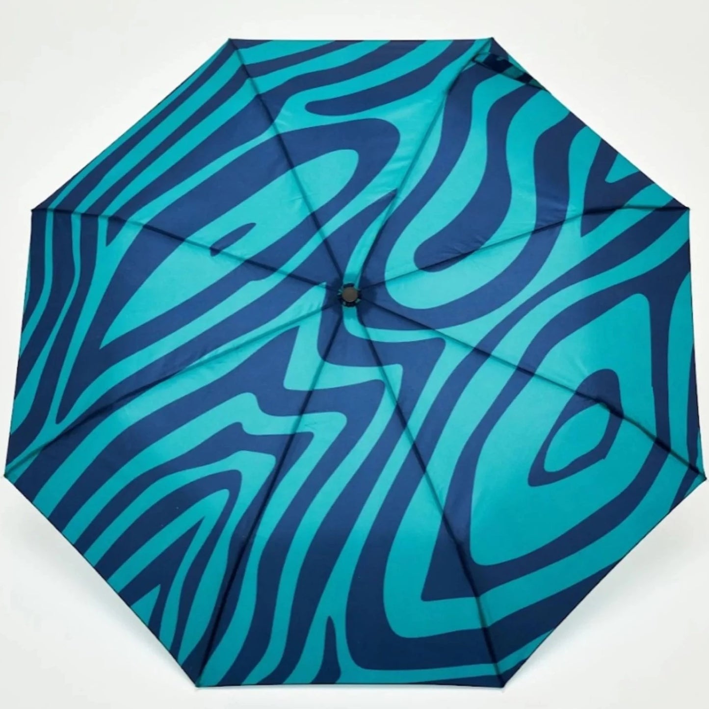 ORIGINAL DUCKHEAD DUCK UMBRELLA COMPACT SWIRL IN BLUE