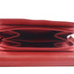 ORAN LEATHER RUBY RFID WALLET RED