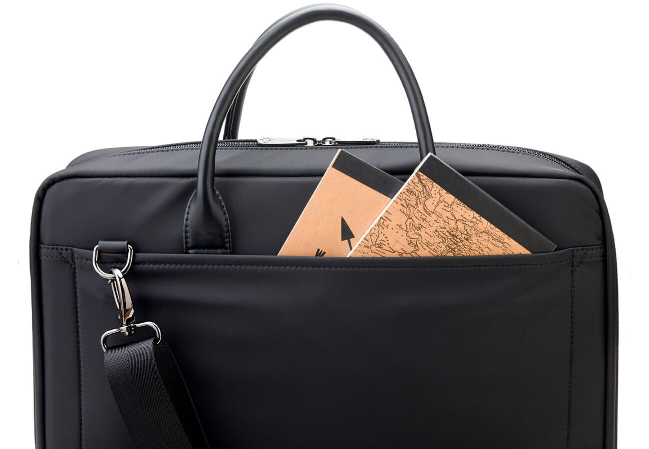 SAMSONITE BOULEVARD SLIM BRIEFCASE BLACK – Sydney Luggage