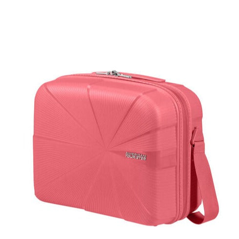 AMERICAN TOURISTER STRAVIBE BEAUTY CASE SUN KISSED CORAL