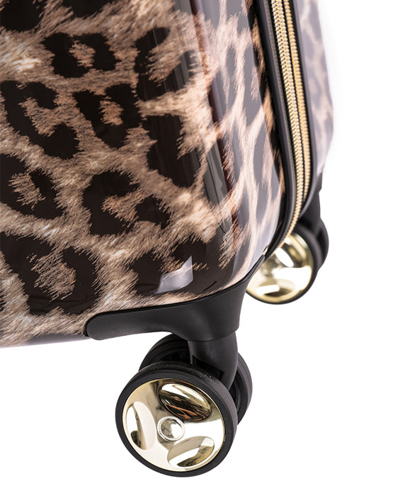 TOSCA LEOPARD COLLECTION 65CM TROLLEY CASE