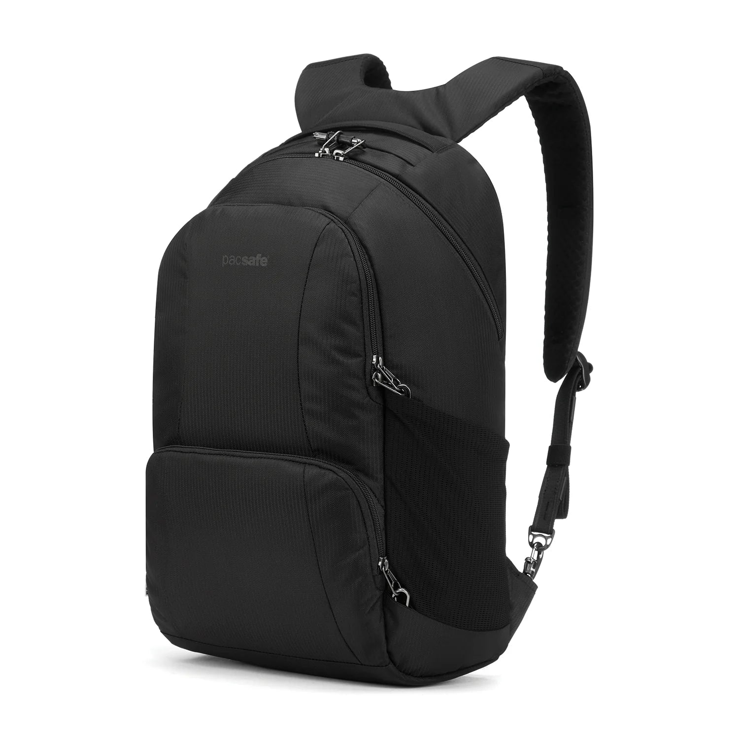 PACSAFE METROSAFE LS450 BACKPACK ECONYL BLACK Sydney Luggage