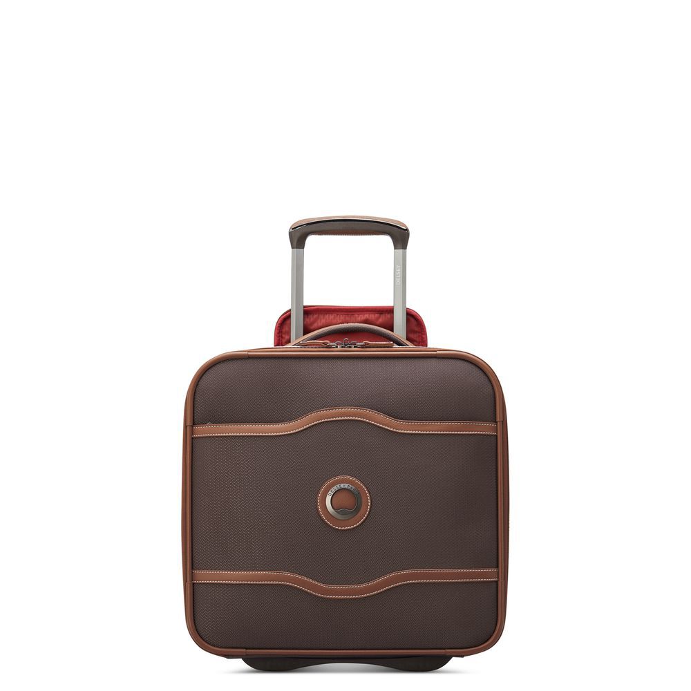 DELSEY CHATELET AIR 2.0 UNDERSEATER BROWN