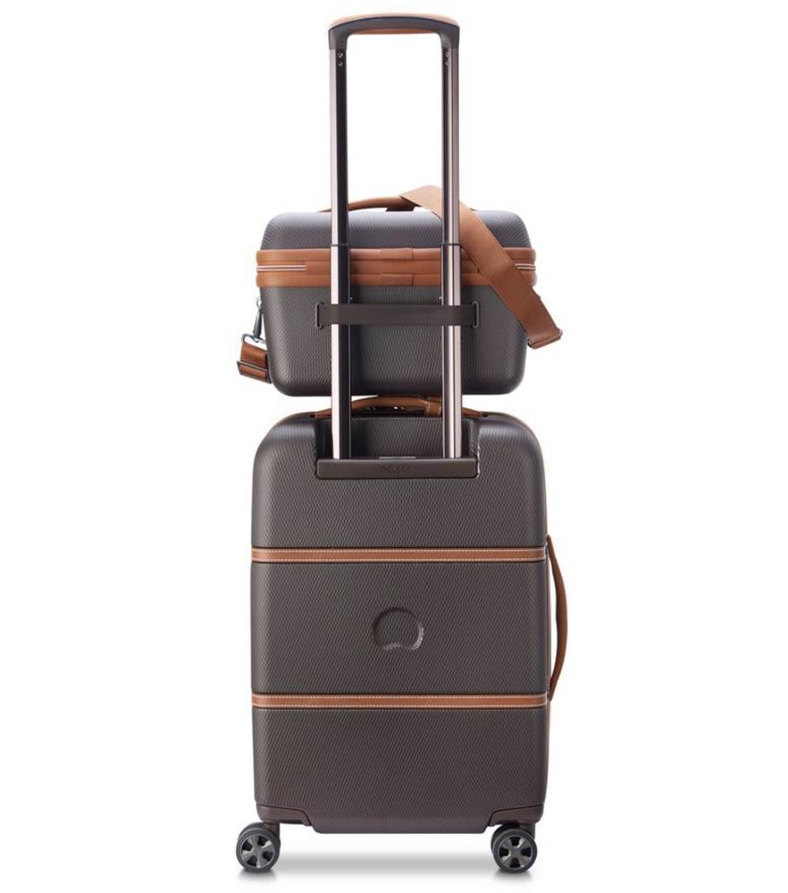 DELSEY CHATELET AIR 2.0 BEAUTY CASE BROWN