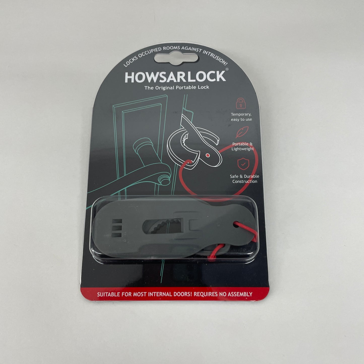 HOWSARLOCK PORTABLE TRAVEL DOOR LOCK