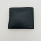 CELLINI SHELBY RFID TRI FLAP LEATHER WALLET BLACK