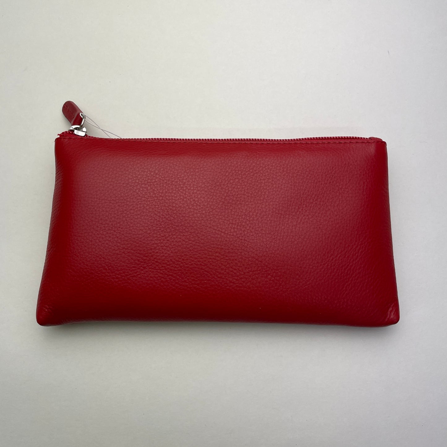 ORAN LEATHER COSMETIC POUCH RED