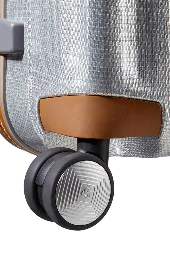 SAMSONITE LITE CUBE DLX 76CM SPINNER ALUMINIUM Sydney Luggage