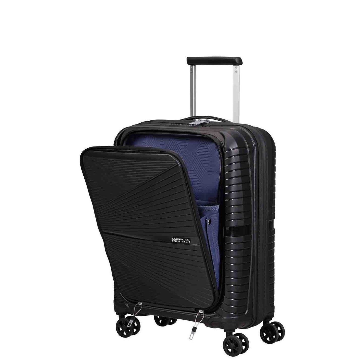 AMERICAN TOURISTER AIRCONIC 55CM SPINNER FRONT 15.6 INCH ONYX BLACK