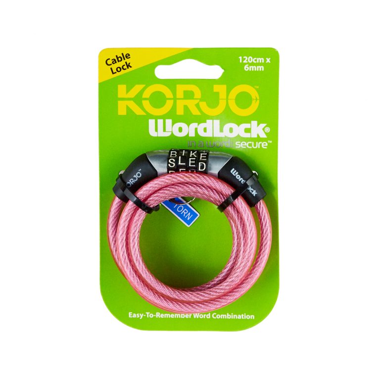 KORJO WORD LOCK CABLE LOCK