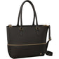 WENGER EVA 13 INCH WOMENS TOTE WITH REMOVABLE LAPTOP SLEEVE BLACK